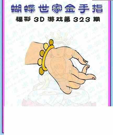 23323期: 3D蝴蝶世家蝴蝶彩图