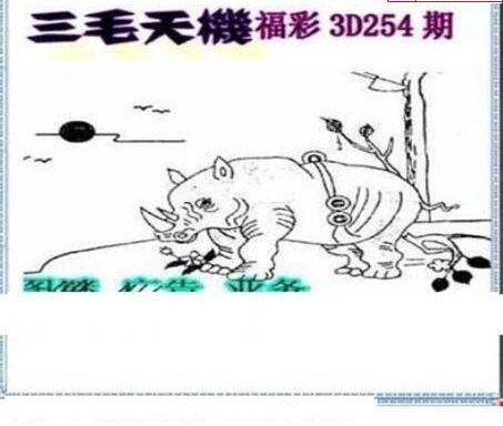 23254期: 三毛3D精品图谜