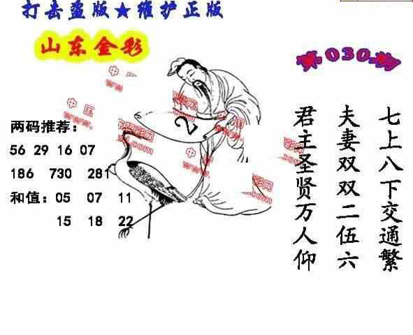 24030期: 福彩3D丹东全图分析