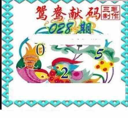 23028期: 三毛3D精品图谜