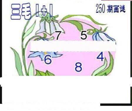 23250期: 三毛3D精品图谜