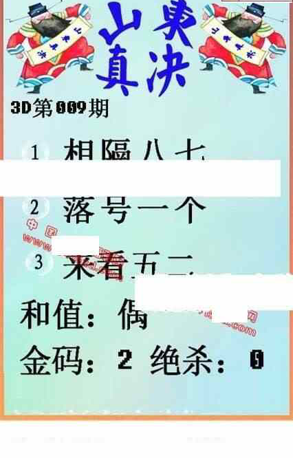 23009期: 福彩3D丹东全图分析