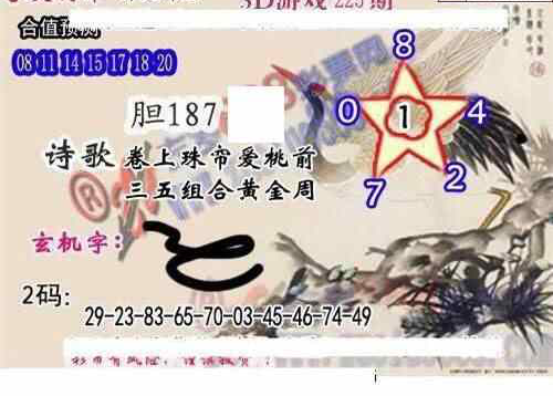 23225期: 白老3D杀码图版