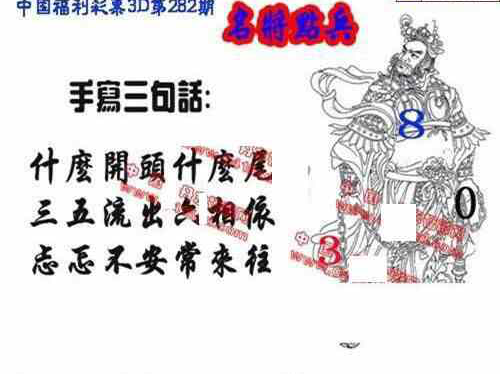 23282期: 福彩3D丹东全图分析