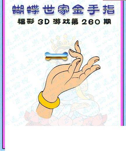 23260期: 3D蝴蝶世家蝴蝶彩图