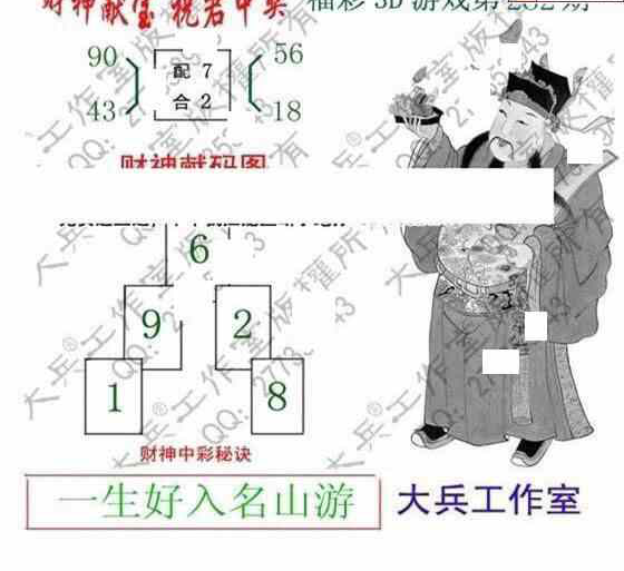 23282期: 大兵福彩3D黄金报图版