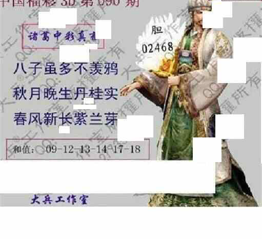 23090期: 大兵福彩3D黄金报图版