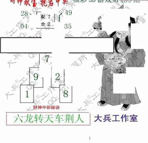 23199期: 大兵福彩3D黄金报图版