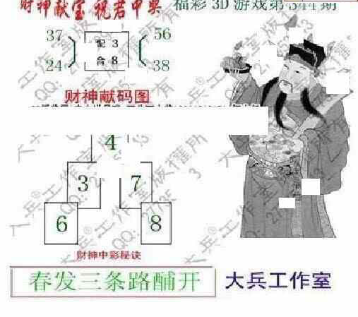 22344期: 大兵福彩3D黄金报图版