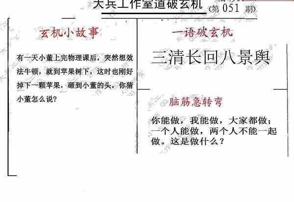 23051期: 大兵福彩3D黄金报图版