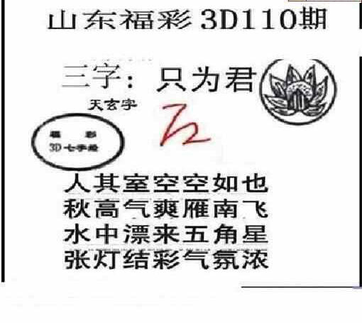 23110期: 三毛3D精品图谜