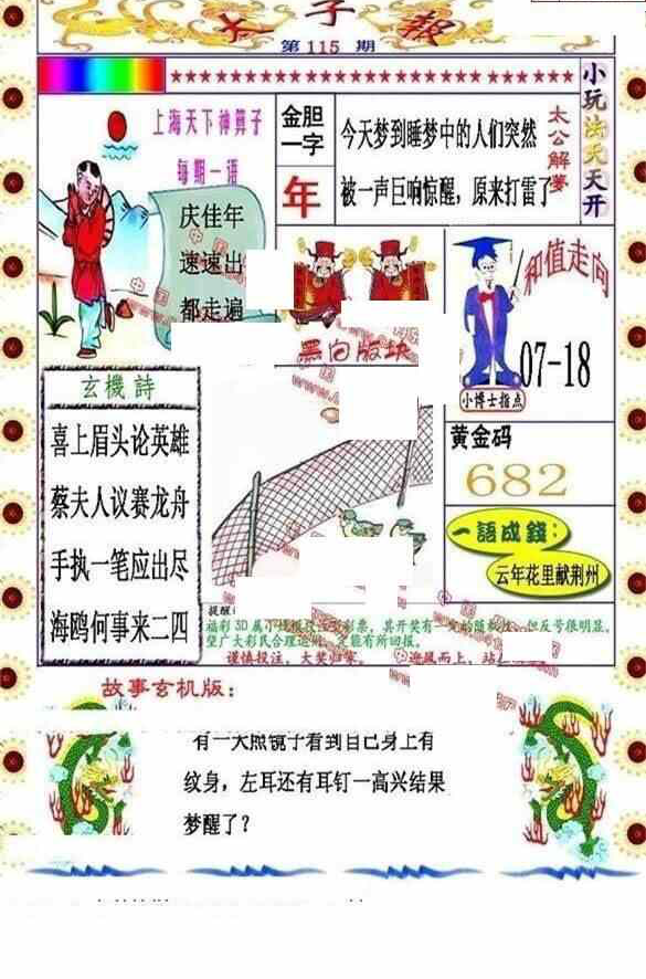 23115期: 福彩3D丹东全图分析