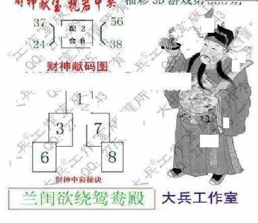 23333期: 大兵福彩3D黄金报图版