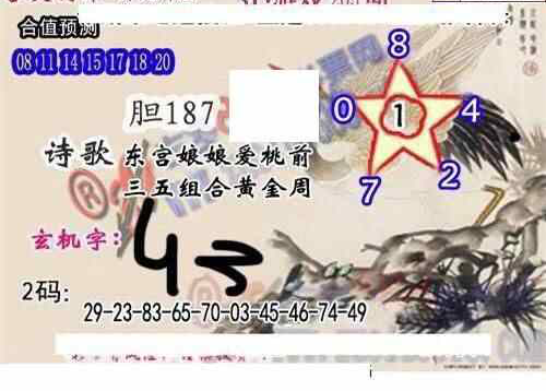 23205期: 白老3D杀码图版