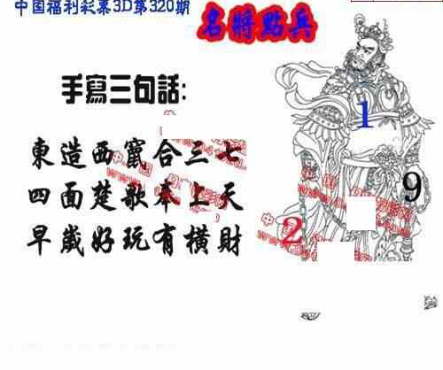 23320期: 福彩3D丹东全图分析