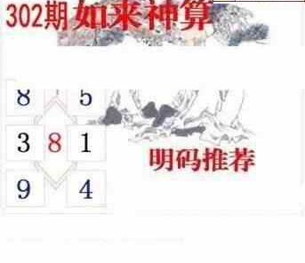 23302期: 白老3D杀码图版