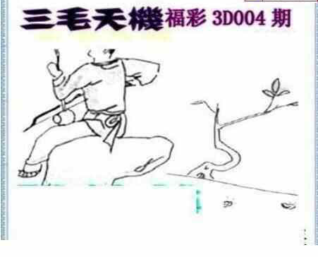 24004期: 三毛3D精品图谜