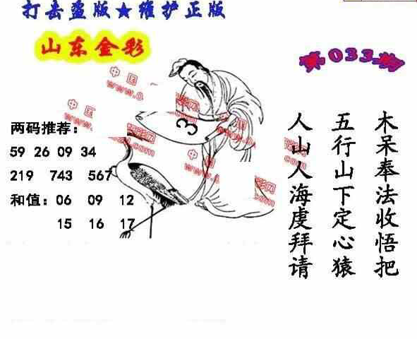 23033期: 福彩3D丹东全图分析