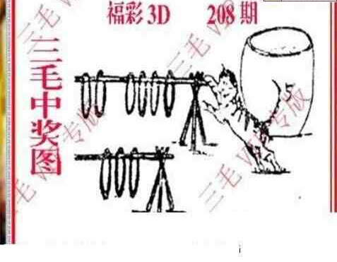 23208期: 三毛3D精品图谜