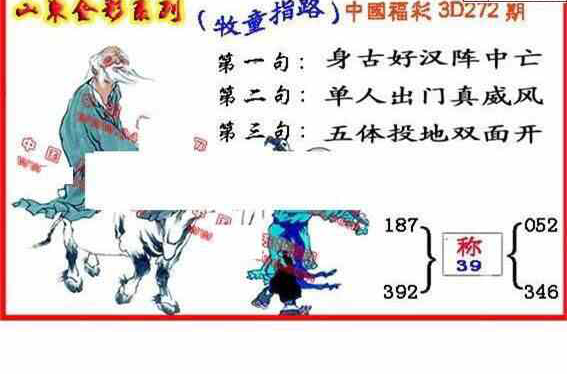 23272期: 福彩3D丹东全图分析