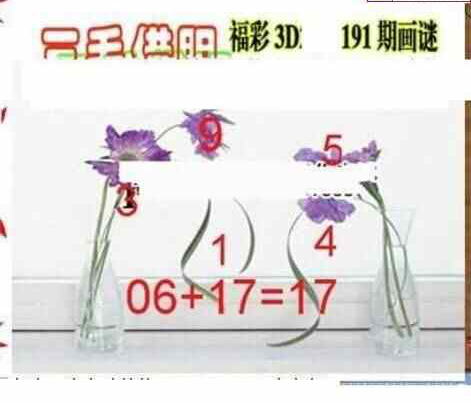 23191期: 三毛3D精品图谜