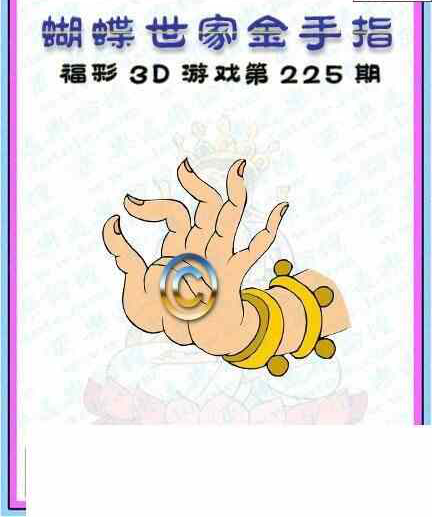 23225期: 3D蝴蝶世家蝴蝶彩图