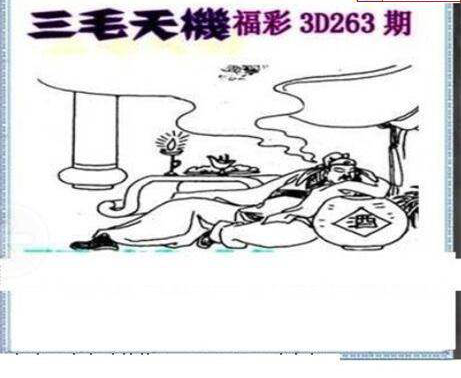 23263期: 三毛3D精品图谜