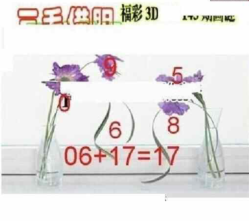 23143期: 三毛3D精品图谜