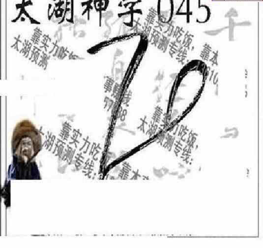 23045期: 太湖图福彩3D精品预测