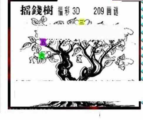 23209期: 三毛3D精品图谜