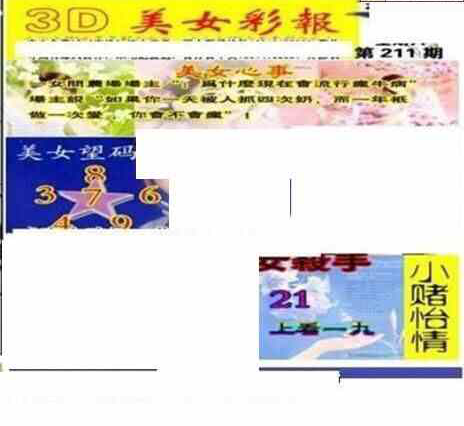 23211期: 三毛3D精品图谜