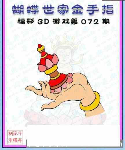 23072期: 3D蝴蝶世家蝴蝶彩图