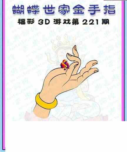 23221期: 3D蝴蝶世家蝴蝶彩图