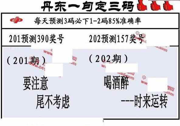 23202期: 福彩3D丹东全图分析