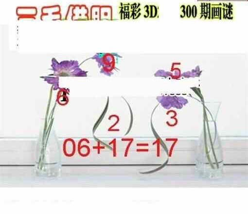 23300期: 三毛3D精品图谜