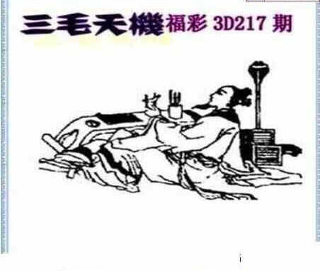 23217期: 三毛3D精品图谜