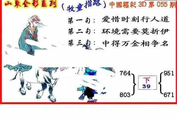 23055期: 福彩3D丹东全图分析