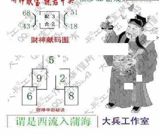 23334期: 大兵福彩3D黄金报图版