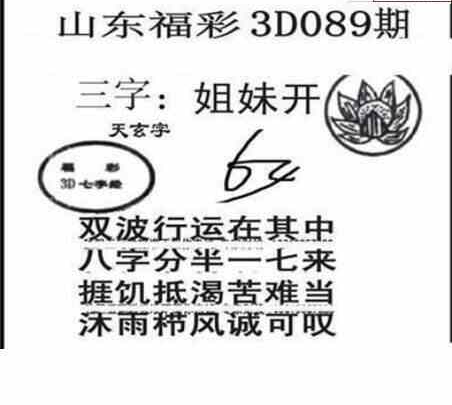 23089期: 三毛3D精品图谜