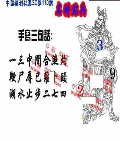 23110期: 福彩3D丹东全图分析