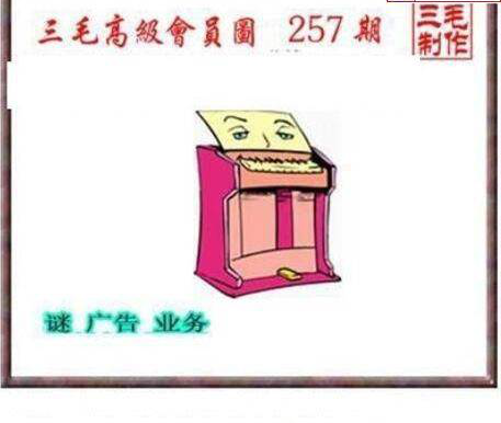 23257期: 三毛3D精品图谜