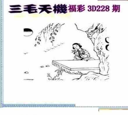 23228期: 三毛3D精品图谜