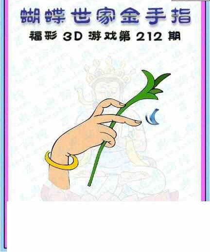 23212期: 3D蝴蝶世家蝴蝶彩图