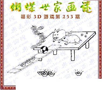 23253期: 3D蝴蝶世家蝴蝶彩图