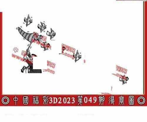 23049期: 福彩3D丹东全图分析