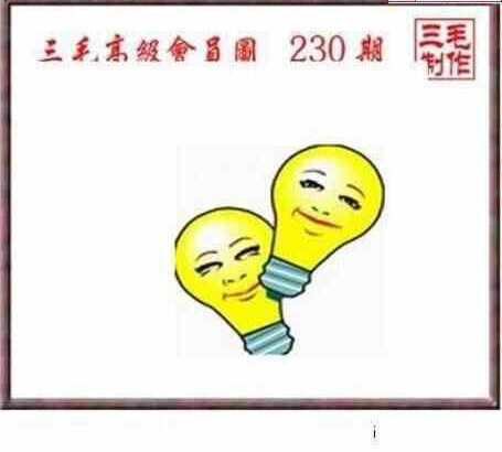 23230期: 三毛3D精品图谜