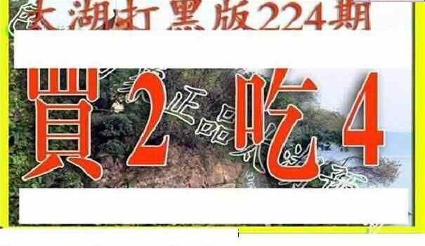 23224期: 太湖图福彩3D精品预测