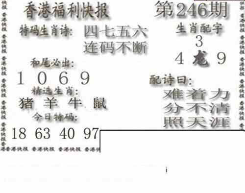 23246期: 白老3D杀码图版