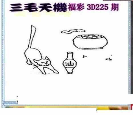 23225期: 三毛3D精品图谜