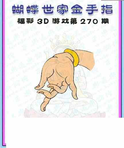 23270期: 3D蝴蝶世家蝴蝶彩图